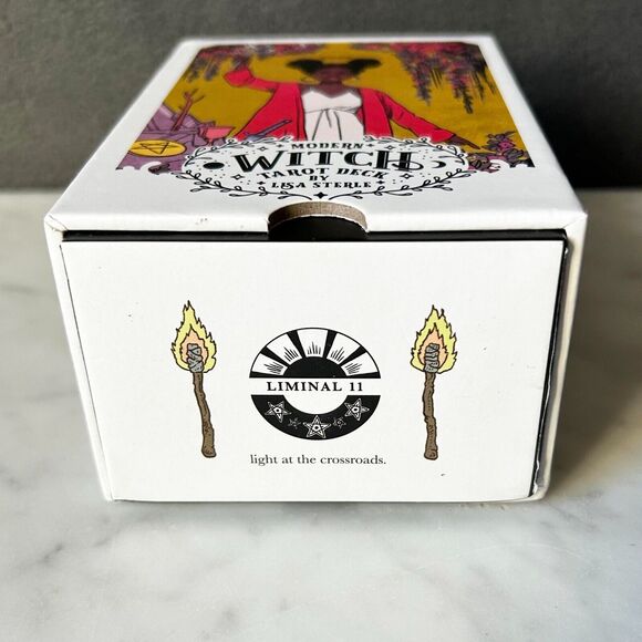 Modern Witch Tarot Deck by Lisa Sterle - 78 Card Tarot Deck + Introductory Book - Picture 7 of 8